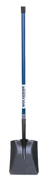 Wolverine Steel Handle Straight Blade Shovel