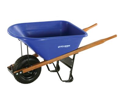Wolverine 8 Cu Ft Poly Wheelbarrow